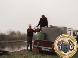 Erstbesatz unserer Zuchtanlage