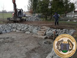 Umbauaktion Hälterbecken