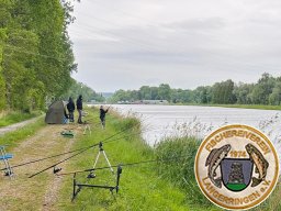 Freundefischen Wertachstausee Schwabmünchen